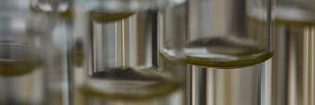 Yellow liquid spilled petrol additive innovative supply
