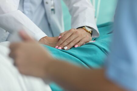 Doctor hands rehabilitation procedures for patient. Diagnosis and treatment diseases pulmonological...