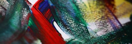 Abstract multicolor artwork closeup oil paint background
