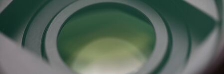 Closeup macro photo lens background. Photographer education conceptの写真素材