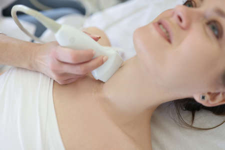 Special tool for ultrasound procedureの写真素材