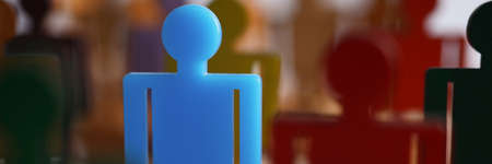 Boss or leader for group of peopleの写真素材