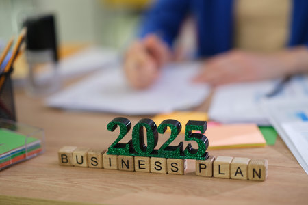 This Business Plan is Designed to Boost Development and Growth Initiatives for 2025の写真素材