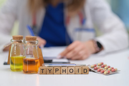 Understanding Typhoid Fever Symptoms, Treatment Methods, and Key Prevention Tipsの写真素材
