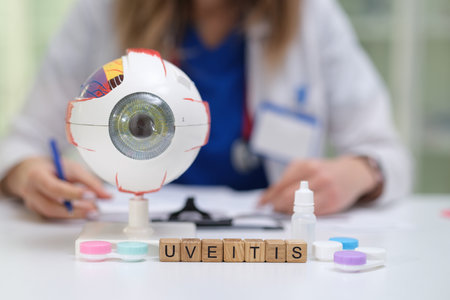 A Comprehensive Understanding of Uveitis Important Eye Health and Medical Insights for Everyoneの写真素材