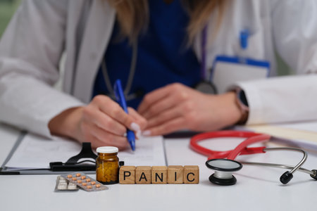 Exploring Medical Anxiety and Stress A Deep Depiction of Panic within Healthcare Settingsの写真素材