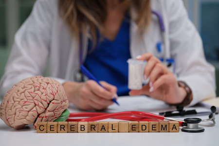 A Comprehensive Overview of Cerebral Edema Treatment and Its Understanding in Medical Settingsの写真素材