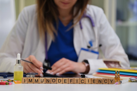 A comprehensive understanding of immunodeficiency in various clinical settings is essentialの写真素材