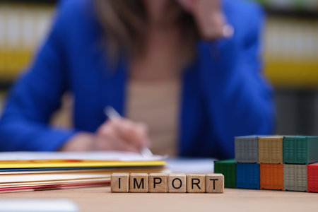 Import Process Thoroughly Documenting Trade Procedures to Ensure Smooth Operations and Growthの写真素材