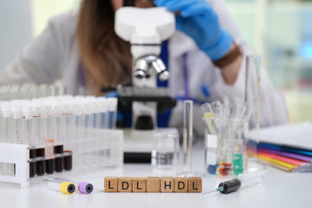 Laboratory microscopy on blood samples is crucial for comprehensive cholesterol testing