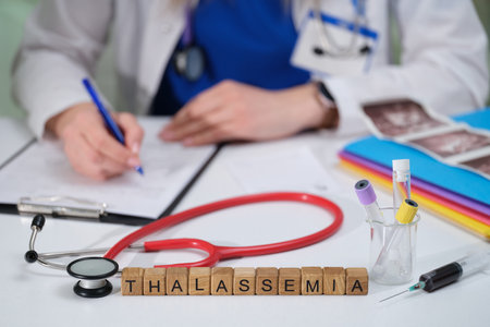 Awareness and research on thalassemia are vital for improving healthcare outcomesの写真素材