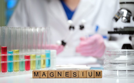 Comprehensive Laboratory Research on Magnesium and Its Various Applications Across Fieldsの写真素材