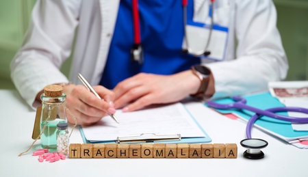 Consultation with a Healthcare Professional regarding Tracheomalacia Medical Conditionの写真素材