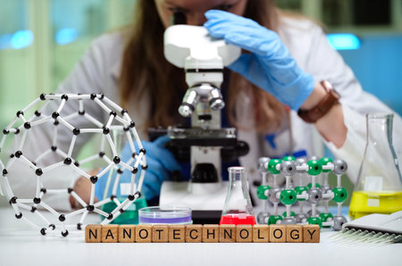 Exploring the fascinating field of Nanotechnology within Modern Science Laboratories todayの写真素材