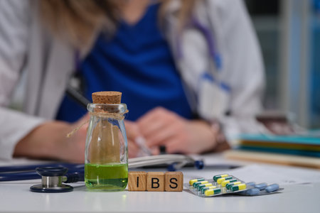 Consultation for IBS treatment involves the use of medication alongside various doctors tools