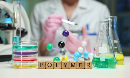 Chemical Research on Polymers is meticulously conducted in labs to explore their uses