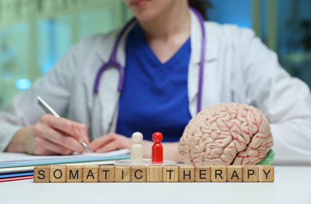 Somatic Therapy A Method That Unites the Mind and Body to Enhance Healing Practicesの写真素材