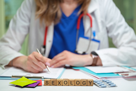 The role of a Medical Professional within a Sexual Health Consultation Setting is crucialの写真素材