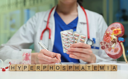 Managing Hyperphosphatemia A Comprehensive Medical Perspective on Kidney Health and Careの写真素材