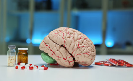 A Comprehensive Brain Model Featuring Medication Display for Health and Science Concepts