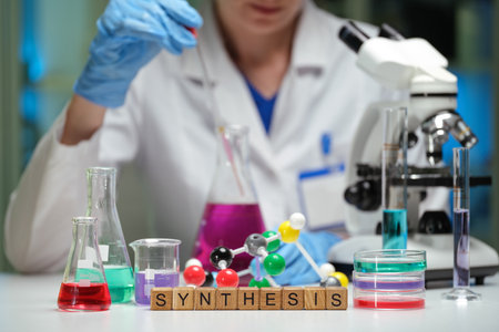 Exploring and Applying Scientific Methodology in Chemistry Synthesis and Experimentation Techniquesの写真素材