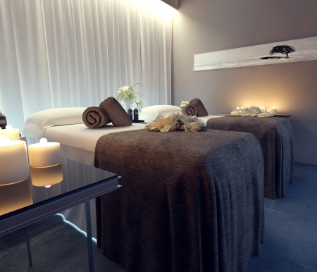 Interior spa salonのeditorial素材