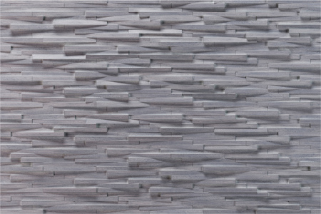 White abstract 3d background texture with horizontal protruding rectangles. 3d render.の写真素材