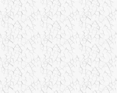Abstract 3d white geometric background. White seamless texture with shadow. Simple clean white background texture. 3d renderの写真素材