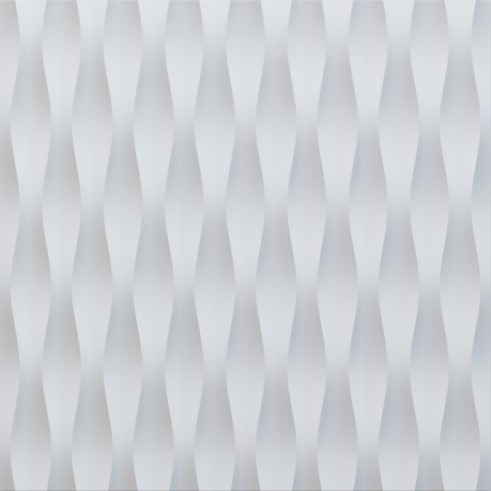 White 3d background textures of abstract waves. Seamless pattern. 3d renderの写真素材