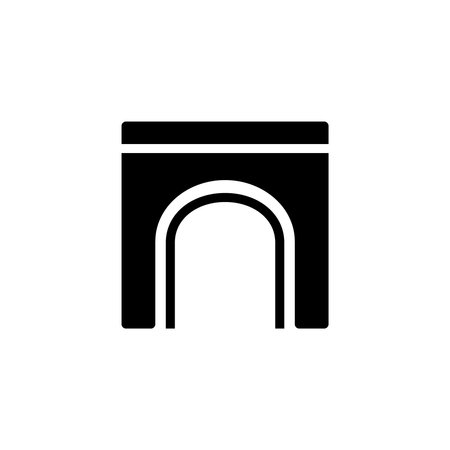 train bridge tunnel icon. public transportation Vector illustrationのイラスト素材