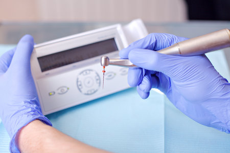 Dental drillの写真素材