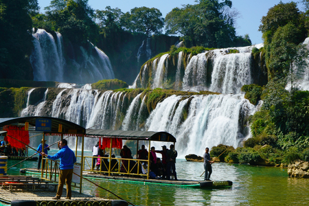 Detian Waterfallsのeditorial素材