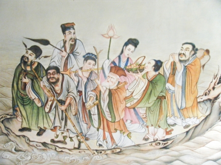 Chinese gods のeditorial素材