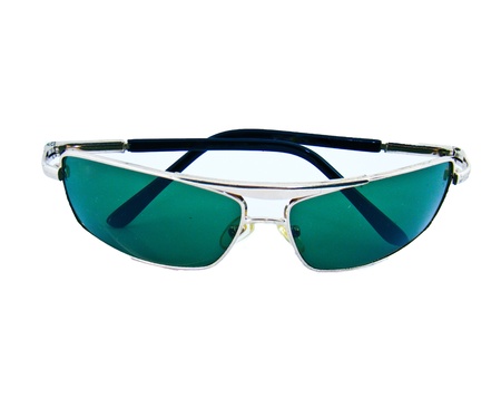 Sunglasses isolated on a whiteの写真素材