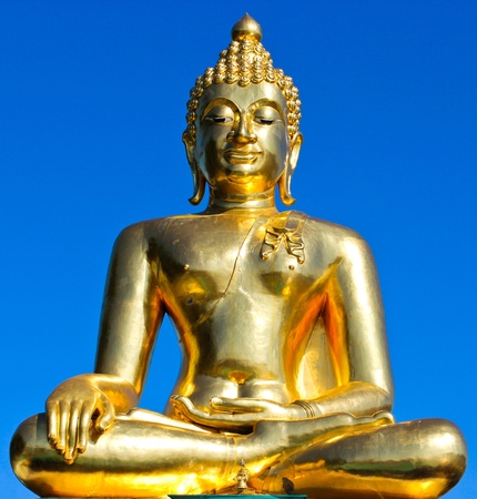 Statue of Buddha in Thailand の写真素材