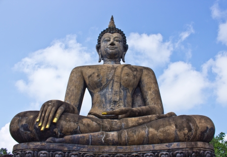 Sukhothai historical park, the old town of Thailand in 800 year agoの写真素材