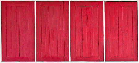 The Four Red windowの写真素材