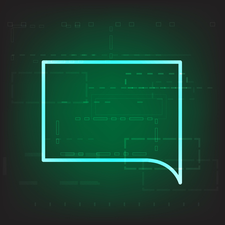 Green Label Technology Backgroundのイラスト素材