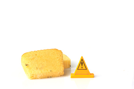 mold on food and warming label, idea of poison and affected food from long time storage