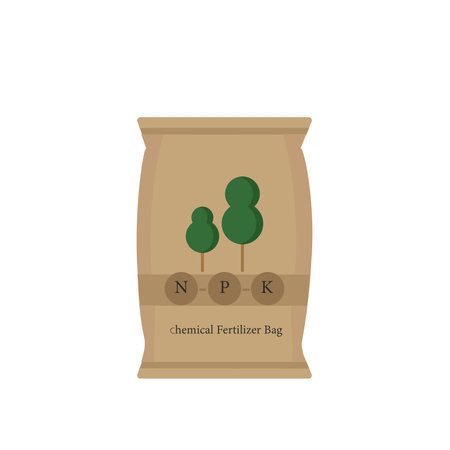 illustration fertilizer bag isolated iconの写真素材