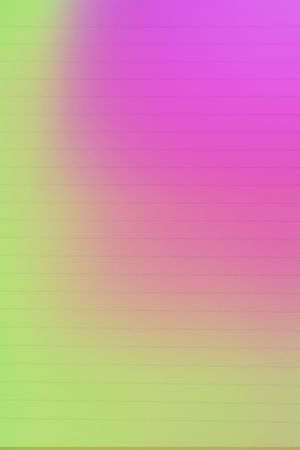 Multicolored lined notebook sheetの写真素材