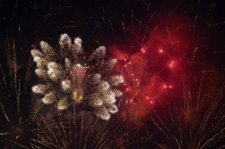 Beautiful fireworks (as a background)