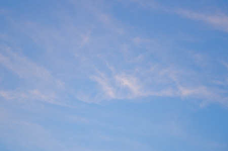 Blurred blue sky (as an abstract blurred background)の写真素材