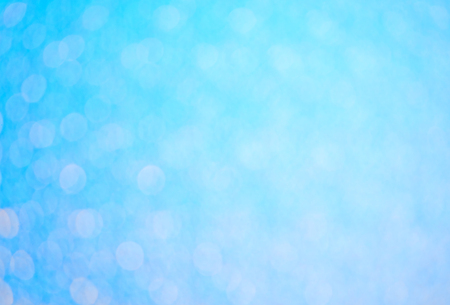 Beautiful light blue blurred bokeh background (as an abstract fairy-like background)の写真素材