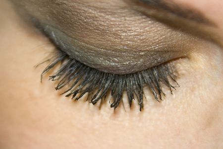 the beautiful female eye 