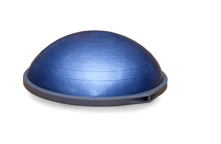 Bosu ball (modern gym ball)の写真素材