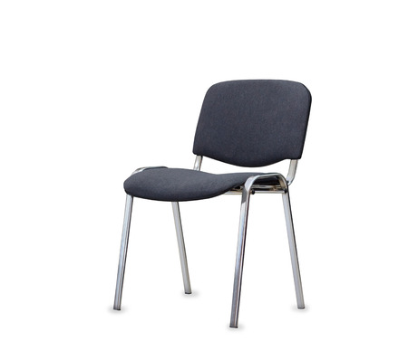 The gray office chair. Isolatedの写真素材