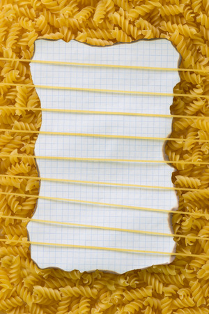 background, pasta sheet lineの写真素材