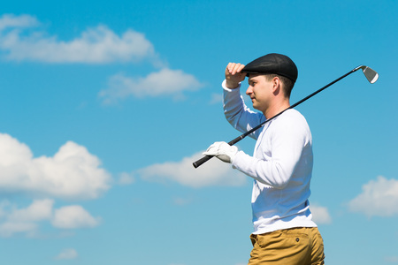 the player enjoys modest successの写真素材