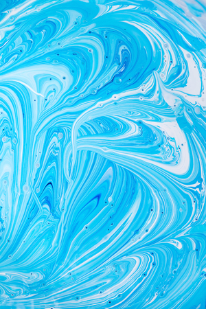 the paint is mixed as a background space skyの写真素材
